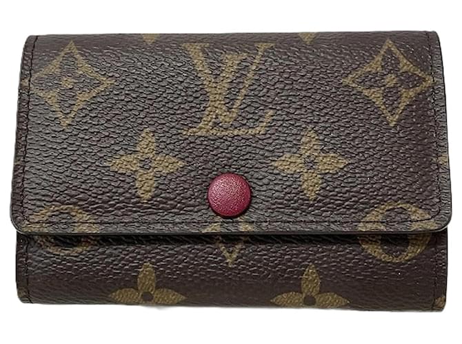 Louis Vuitton Monogram Key Case M60701 Brown Cloth  ref.1901430