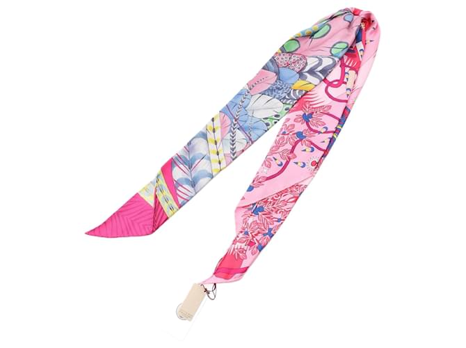 Hermès Hermes Silk Scarf Pink Multicolor  ref.1901636