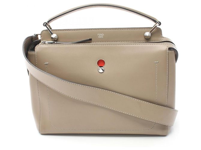 Sac à main en cuir Fendi Dotcom 8BN293