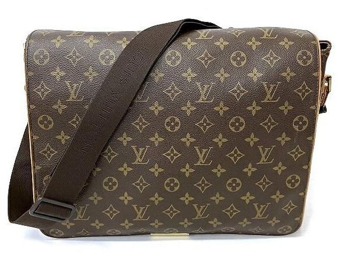 Sac messager Abbesses Monogram Louis Vuitton Marron