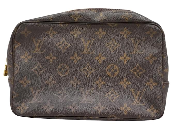 Louis Vuitton Truth Toilette 23 Marrom Lona  ref.1903733