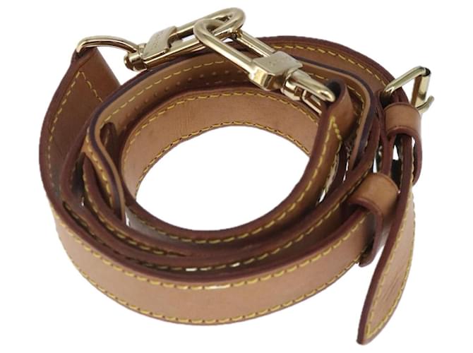 Louis Vuitton Shoulder strap Beige Leather  ref.1903837