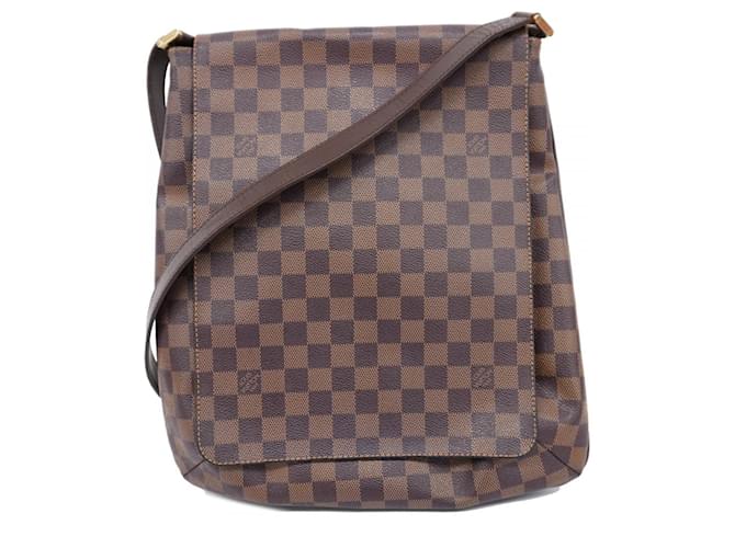 Louis Vuitton Musette Salsa Brown Cloth  ref.1904102
