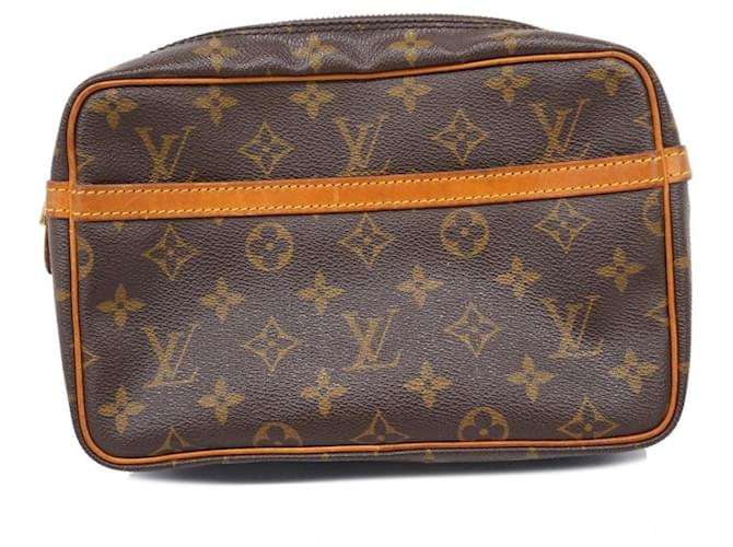 Louis Vuitton Compiegne 23 Brown Cloth  ref.1904547