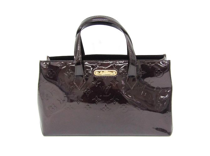 Bolso Louis Vuitton Monogram Vernis Wilshire PM Burdeos