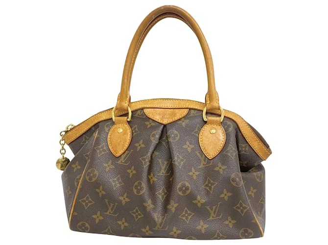 Louis Vuitton Tivoli Brown Cloth  ref.1906686