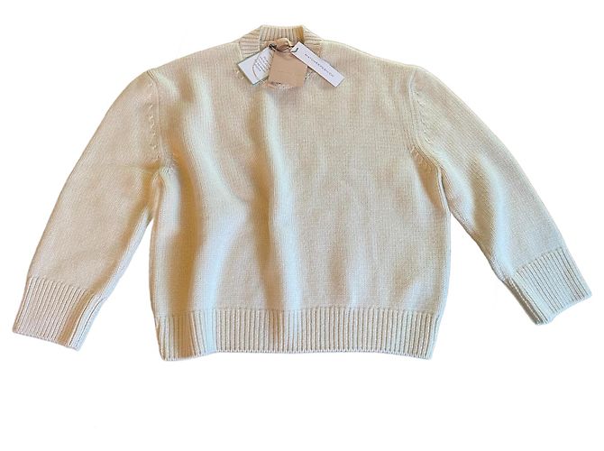 Autre Marque BROCK COLLECTION Tswami Kaschmirpullover Creme XL