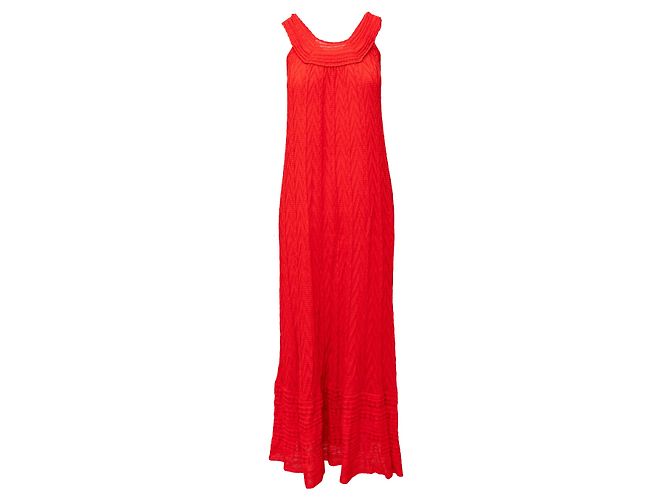 M Missoni Maxi Kleid Rot
