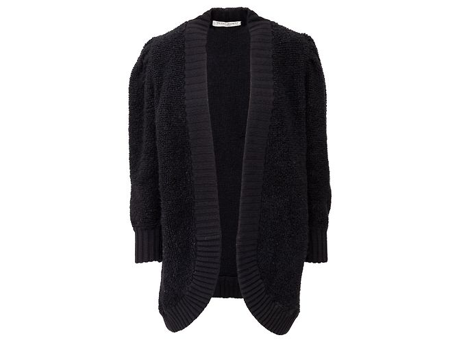 Yves Saint Laurent Strickjacke Schwarz