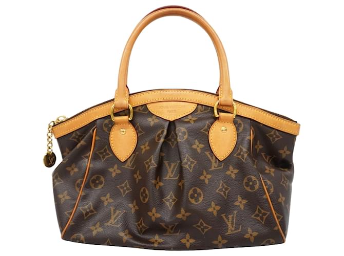 Louis Vuitton Tivoli Brown Cloth  ref.1907180