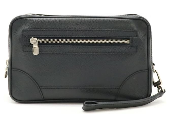 Louis Vuitton Pavel Black Leather  ref.1907222