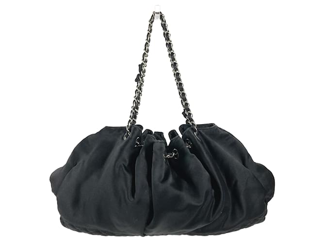Chanel Timeless Black Cloth  ref.1907240