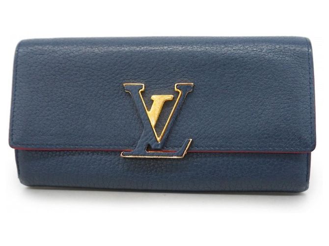 Louis Vuitton Capucines Navy blue