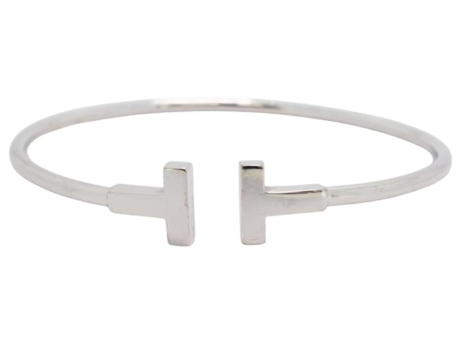 Tiffany & Co T fio Prata Ouro branco  ref.1907450