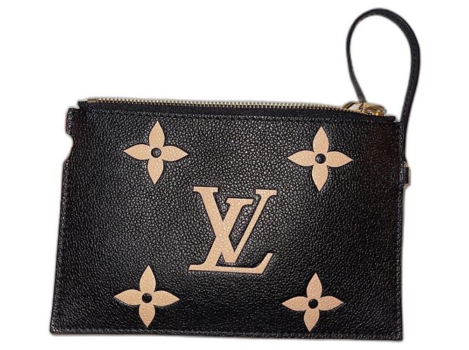Néonoé Clutch Louis Vuitton Neonoe in pelle Empreinte nera Nero