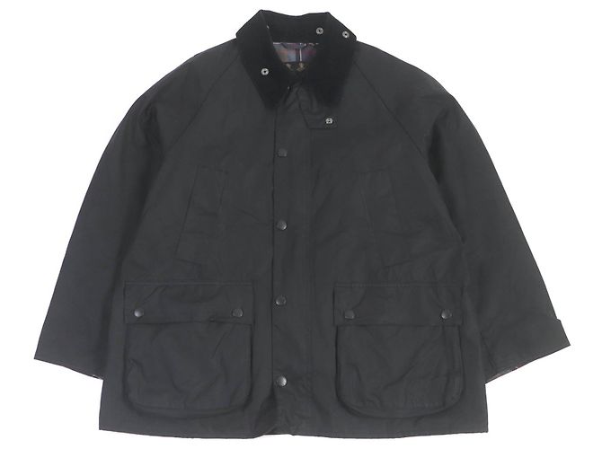 Chaqueta de algodón Barbour BEDALE negra 40