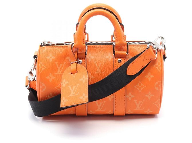 Louis Vuitton Keepall Bandouliere 25 Handbag M31044 Orange