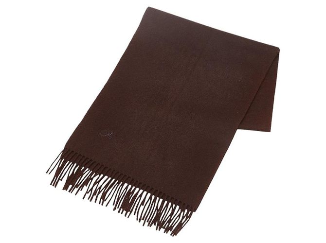 Écharpe en cachemire Burberry Shadow Horse marron