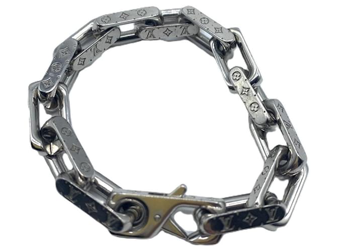 Louis Vuitton Metal Bracelet Chain Monogram M64223 ref