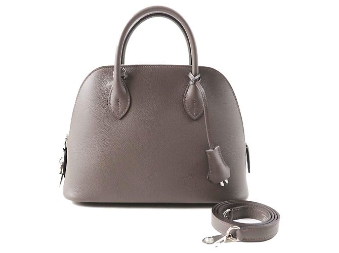 Hermès Hermes Bolide 1923 25 Evercolor Handtasche Grau