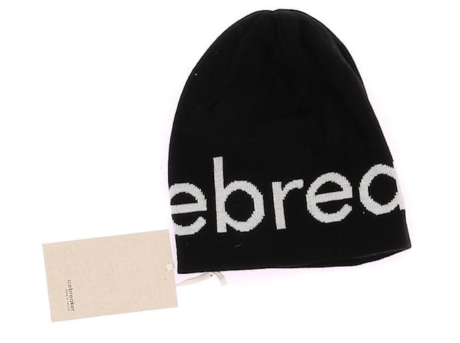 Autre Marque ICEBREAKER Hats & pull on hats T.International S Wool Black  ref.1908660