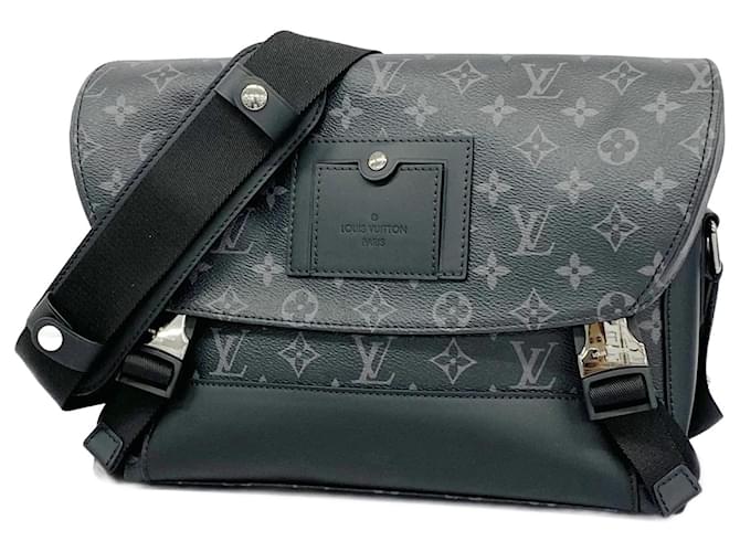 Louis Vuitton Monogram Eclipse Voyage PM Shoulder Bag Black  ref.1908854