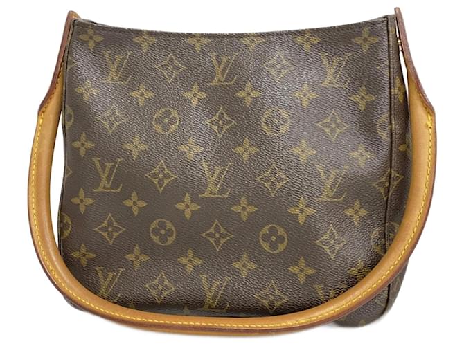 Louis Vuitton Looping MM Brown Cloth  ref.1910795
