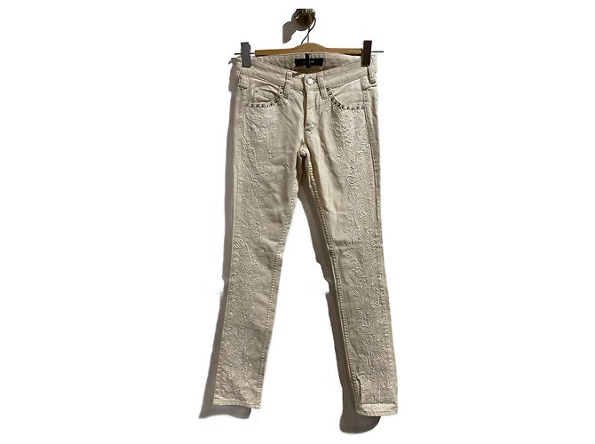 ISABEL MARANT Jeans T.FR 34 Algodão Bege