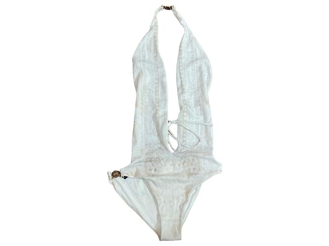 Badebekleidung BALMAIN T.FR 38 Synthetisch Weiß