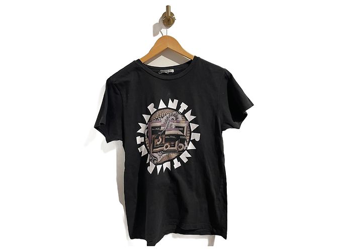 ISABEL MARANT ETOILE Tops T.Internacional XS Algodón Negro