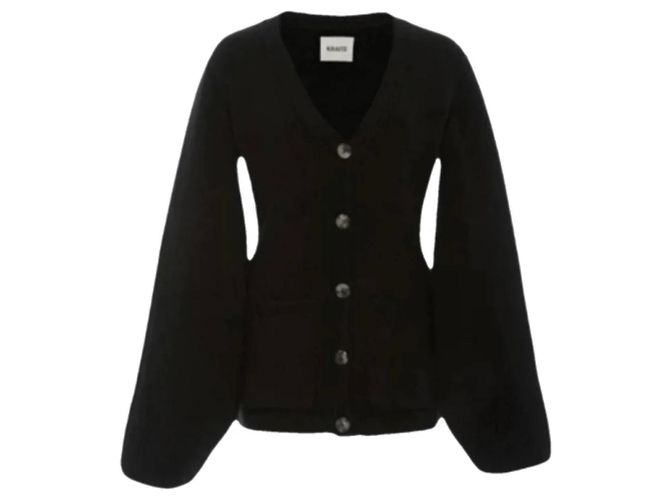 Khaite Lucy Kaschmir Strickpullover Schwarz 