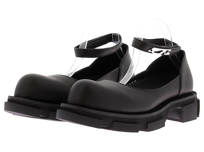 Autre Marque BOTH Ankle boots T.EU 42 Leather Black  ref.1911253