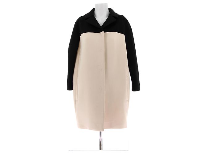 PAULE KA Coats T.FR 38 Wool Beige