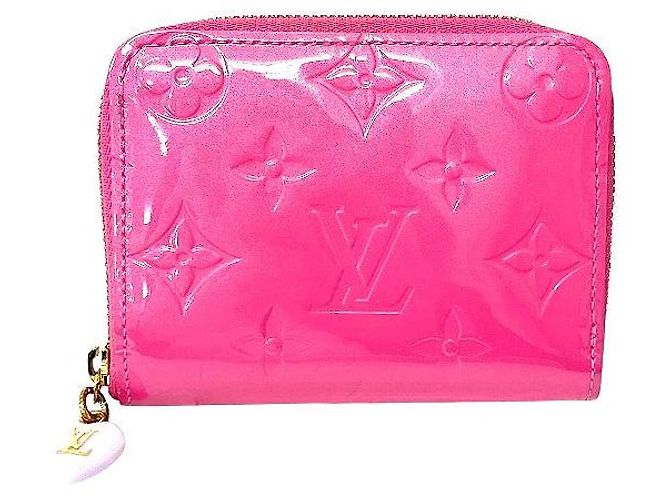 Monedero Zippy Vernis Louis Vuitton M82976 Rosa
