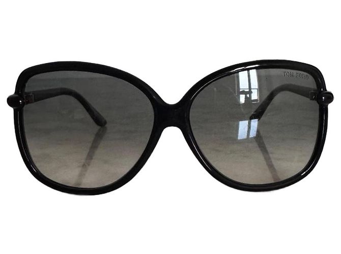 Tom Ford Oversized Sonnenbrille Schwarz Gradient