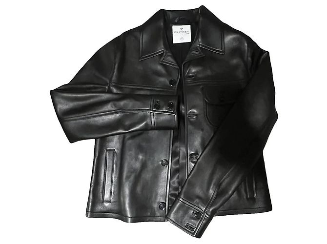 Courreges COURRÈGES Single Pocket Leather Jacket