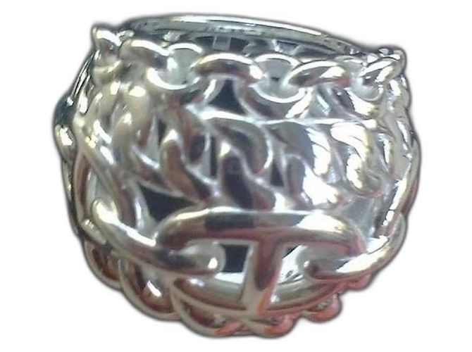Hermès Anchor Chain Multi-Chain Ring Silvery