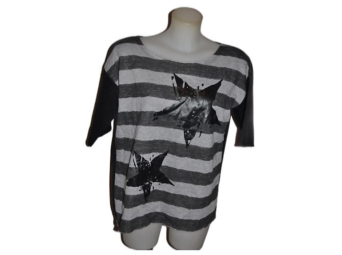 Vicolo Pullover schwarz grau