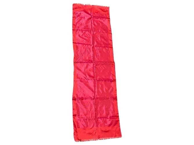 Louis Vuitton Red Silk  ref.1913253