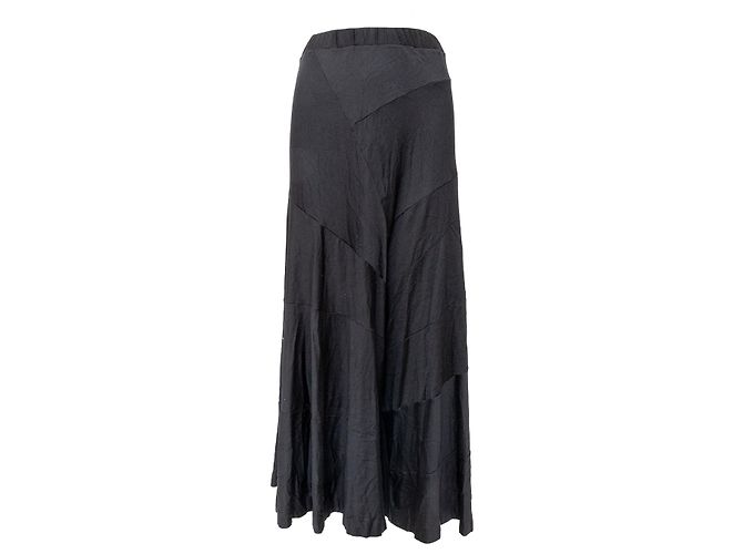 Calças largas assimétricas Junya Watanabe Preto
