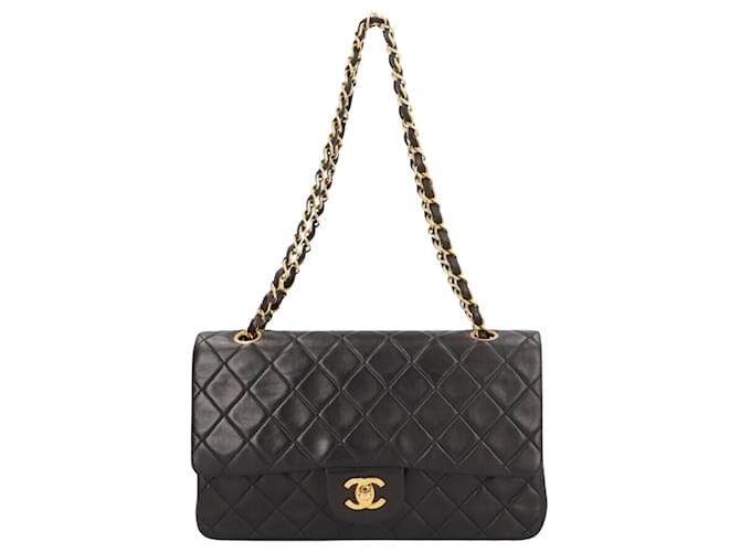 Chanel Timeless Black Leather  ref.1913995