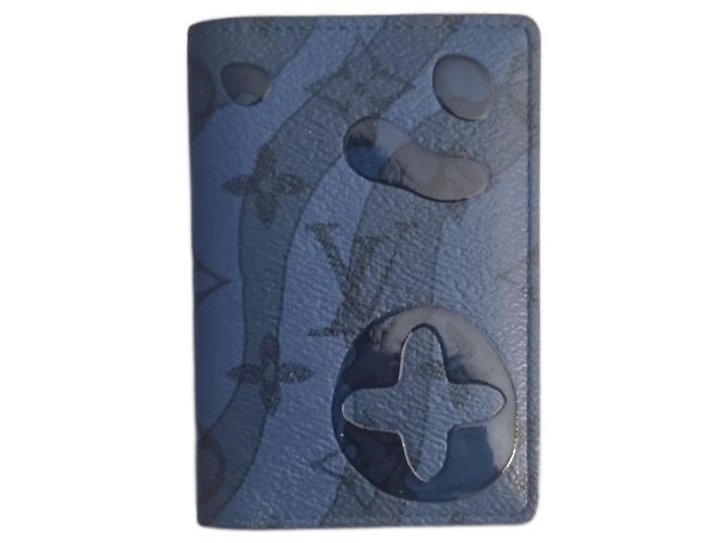 Organizer Louis Vuitton Blue Navy blue