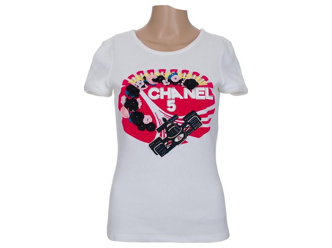 Ropa CHANEL de Algodón Blanco - 102267