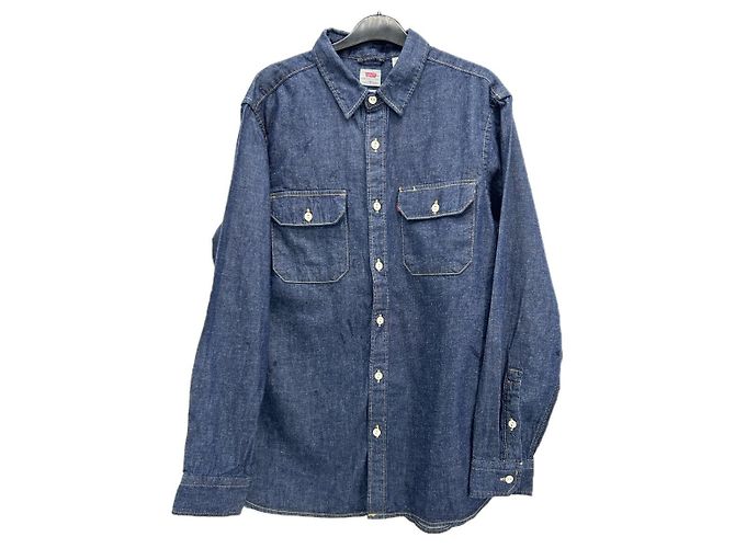 LEVI'S Tops T.Internacional S Algodón Azul 