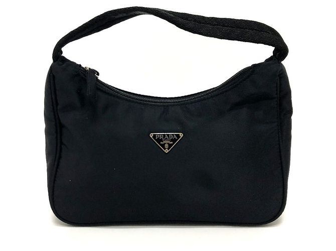 Sac à main Prada MV515 Triangle Plate Noir