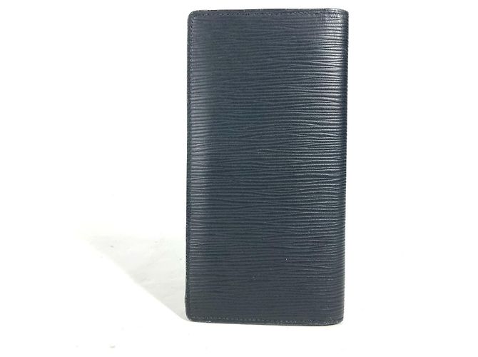Cartera Larga Brazza Epi Louis Vuitton Negro