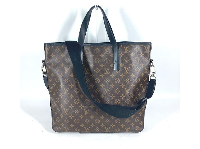 Sac Davis Monogram Macassar Louis Vuitton Marron Noir