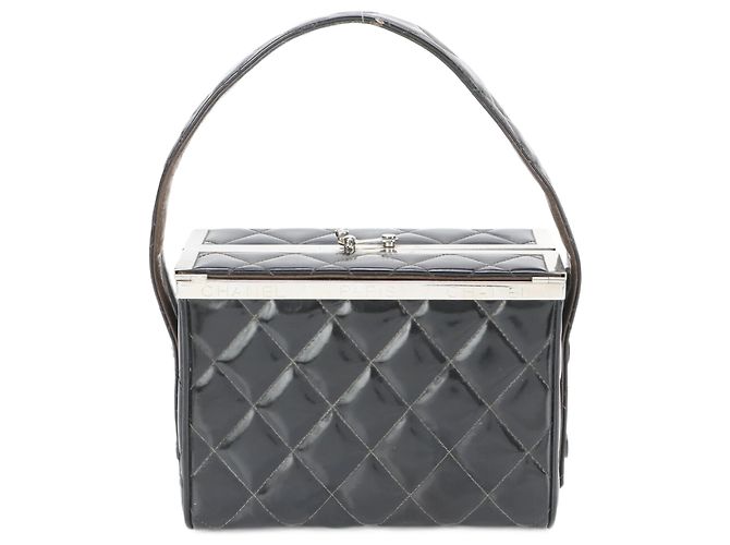 Sac à main Vanity Matelassé Chanel Noir