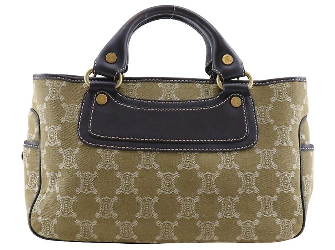 Céline Celine Boogie Bag Handtasche Khaki