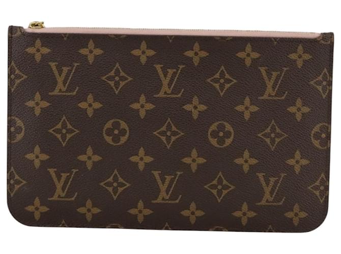Louis Vuitton Pochette Accessoire Brown Cloth  ref.1915568